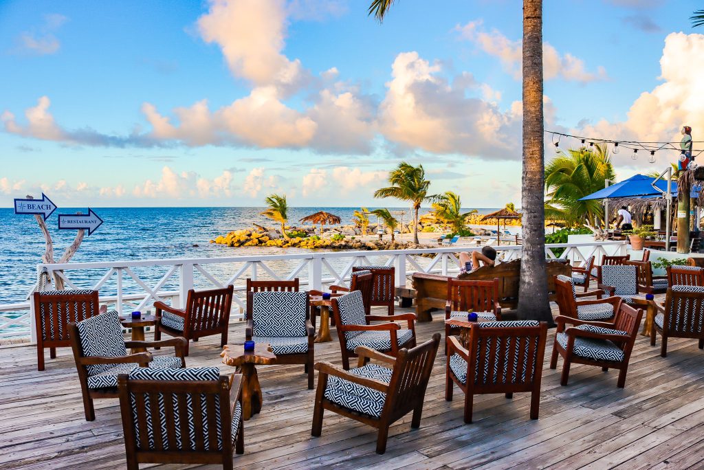 Bar Lounge Area at Ocean Point Resort and Spa, St. John’s, Antigua