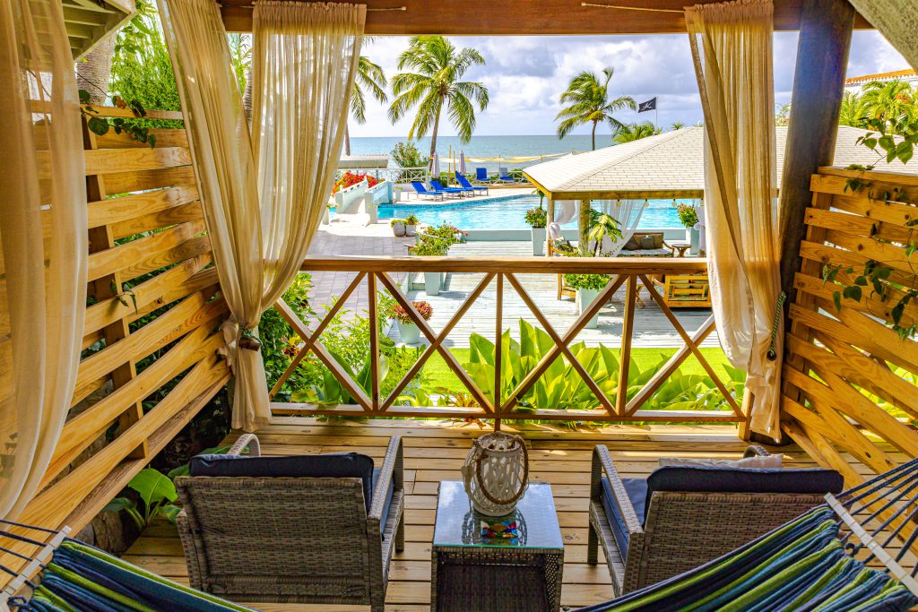 Pool View Cabana at Ocean Point Resort and Spa, St. John’s, Antigua